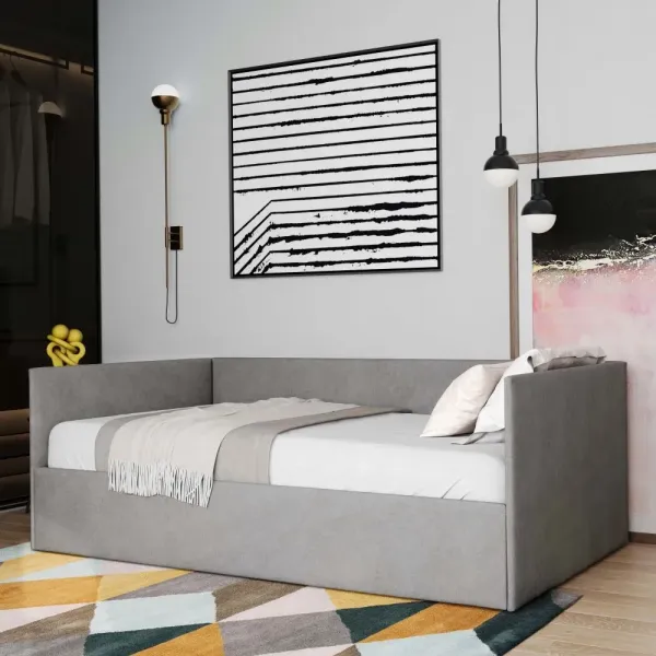 Lova Stela be patalynės dėžės, U formos 2