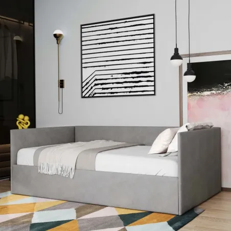 Lova Stela be patalynės dėžės, U formos