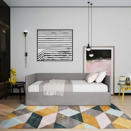 Lova Stela be patalynės dėžės, U formos