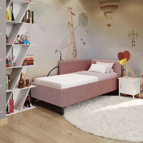 Lova Perla be patalynės dėžės, kairinė