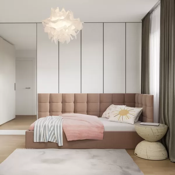 Lova Atėnė be patalynės dėžės, kairinė 2