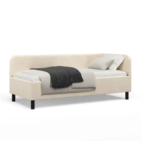 Lova Melita kairinė 90x200 Matt Velvet 34