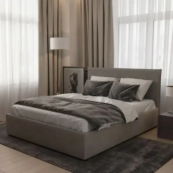 Lova Kyra 160x200 Matt Velvet 34 + čiužinys Comfy