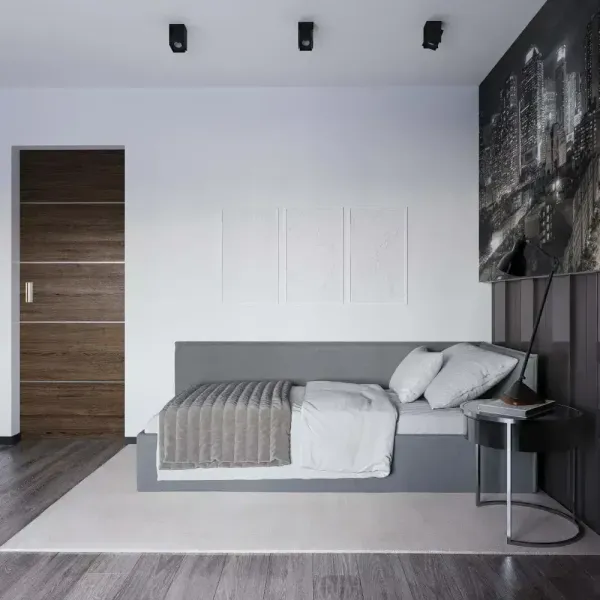 Lova Kamilė kairinė 90x200 Burgos 05