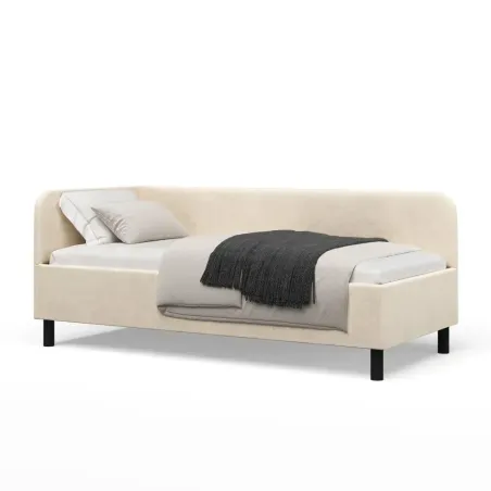 Lova Melita dešininė 90x200 Vinci 38 + čiužinys Comfy