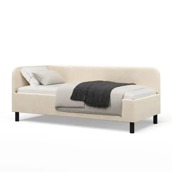 Lova Melita dešininė 100x200 Cloud 83 + čiužinys Comfy 2