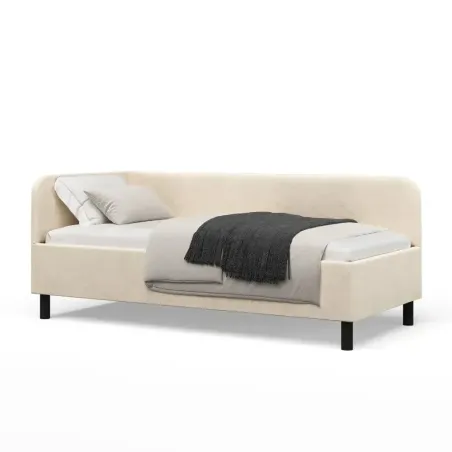 Lova Melita dešininė 100x200 Cloud 83 + čiužinys Comfy