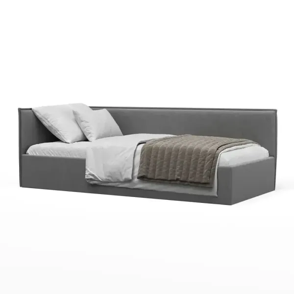 Lova Kamilė dešininė 90x200 Cloud 71 + čiužinys Kids Comfort 2