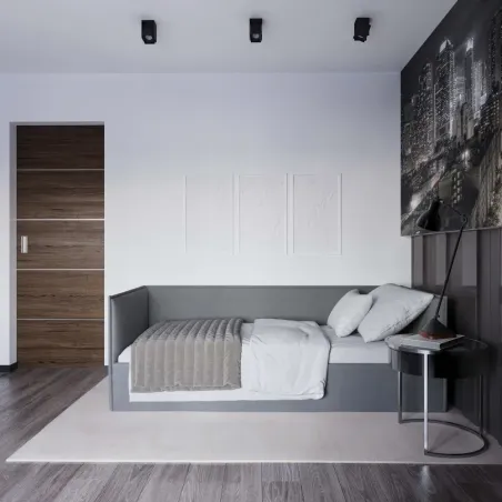 Lova Kamilė be patalynės dėžės, U formos