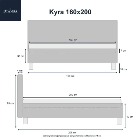 Lova Kyra 160x200 Loft 07