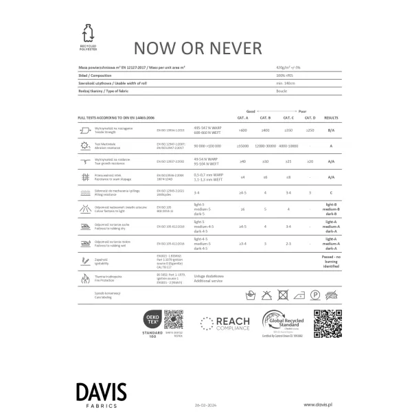 Audinių kolekcija Now or never 2